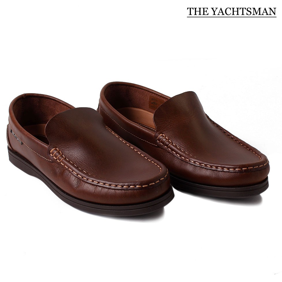 Mens Boat Shoes Leather Nubuck Slip On Lace Up Deck Moccasin Gents Two ...
