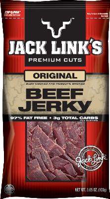 one 16oz sealed bag of the famous jack link s original beef jerky