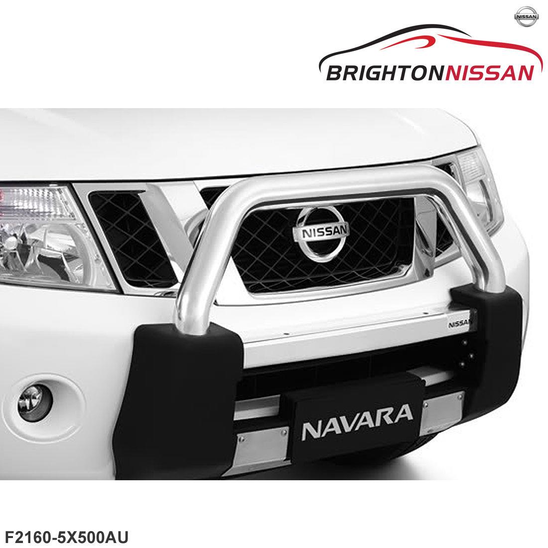 New Genuine Nissan Navara D40 Alloy Nudge Bar F21605X500AU RRP 1296 eBay