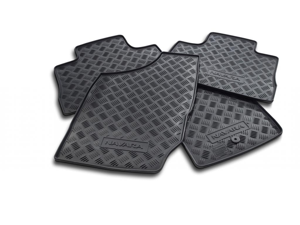 Genuine Nissan Navara D22 Rubber Floor Mats Set of 4 G4900VKRR1AU