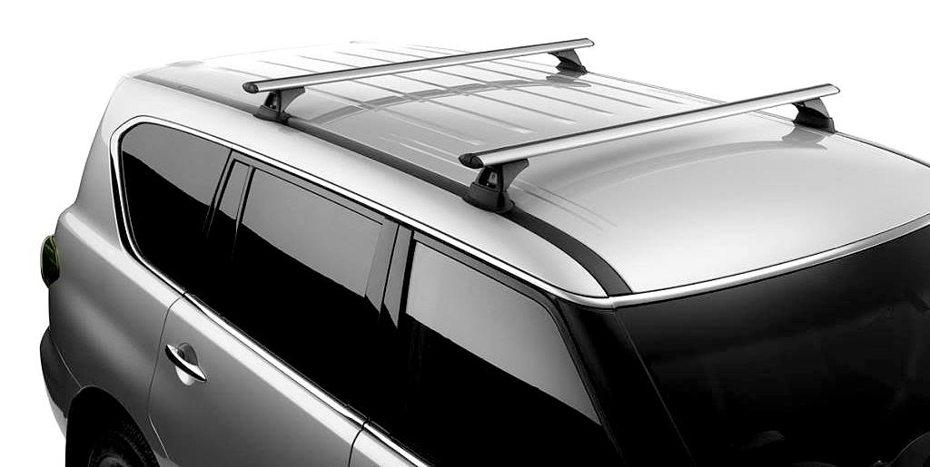 New Genuine Nissan Patrol Y62 Roof Rack Bar Set 80Kg Capacity P/N