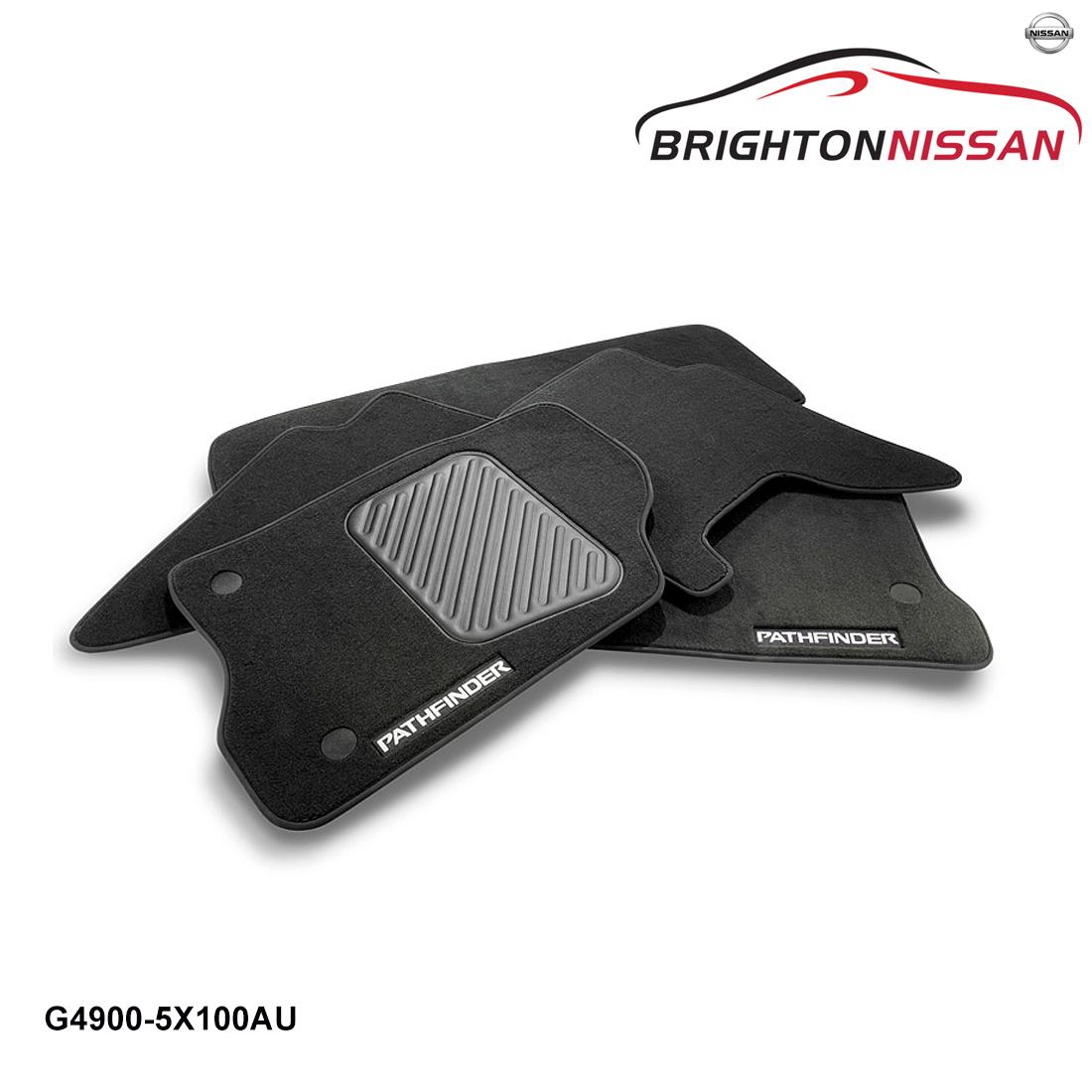 New Genuine Nissan R51 Pathfinder Carpet Floor Mats G49005X100AU RRP