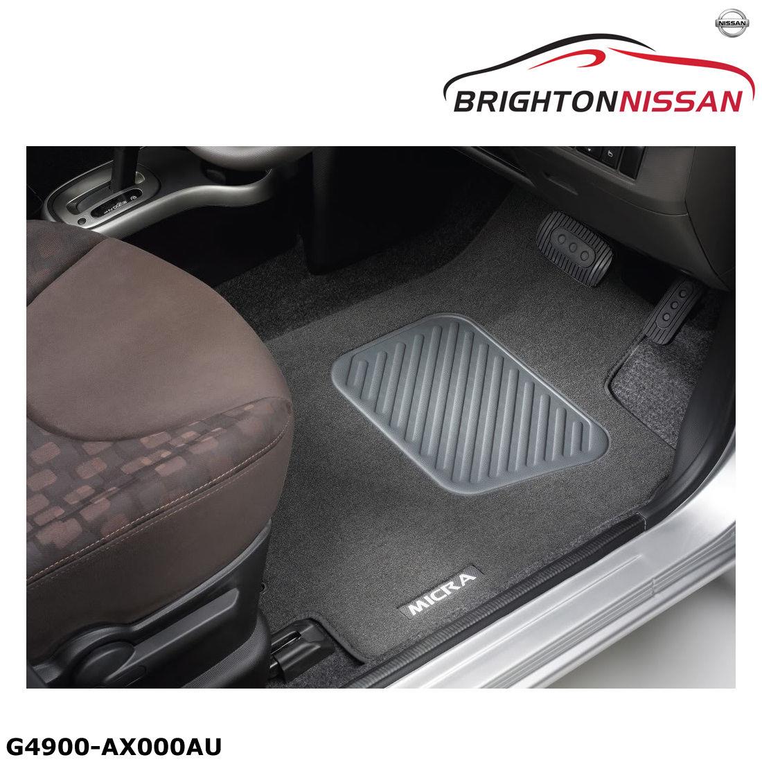New Genuine Nissan Micra K12 Carpet Mat Set G4900ax000au Rrp 133