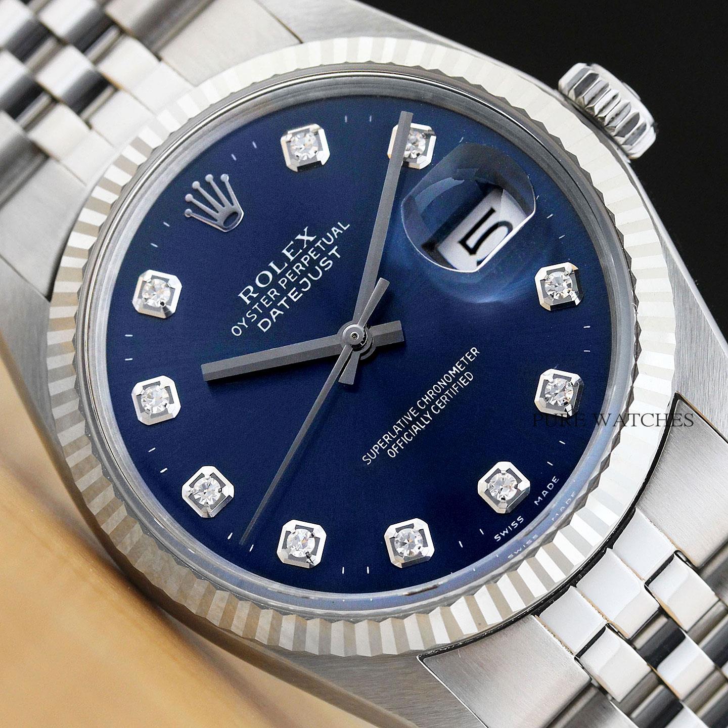 MENS ROLEX DATEJUST OYSTER PERPETUAL 
