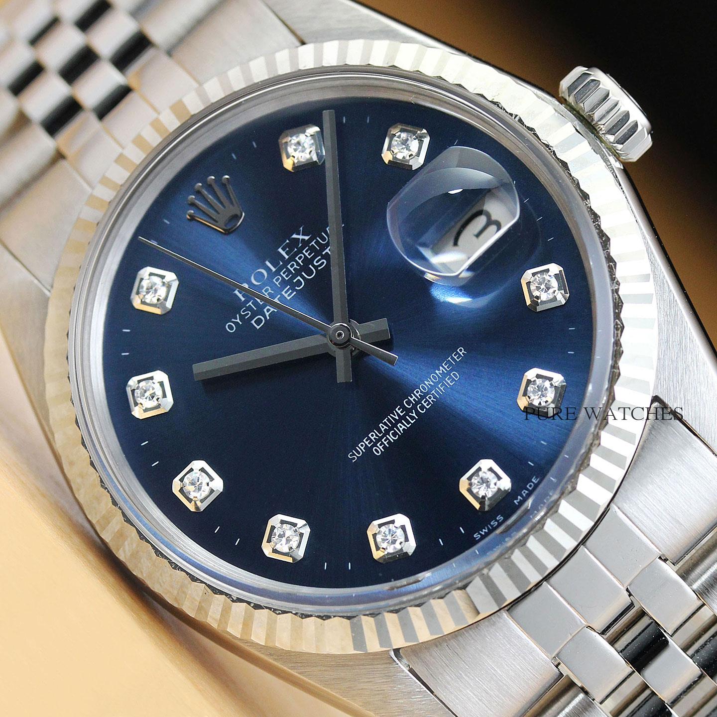 mens stainless steel rolex watches