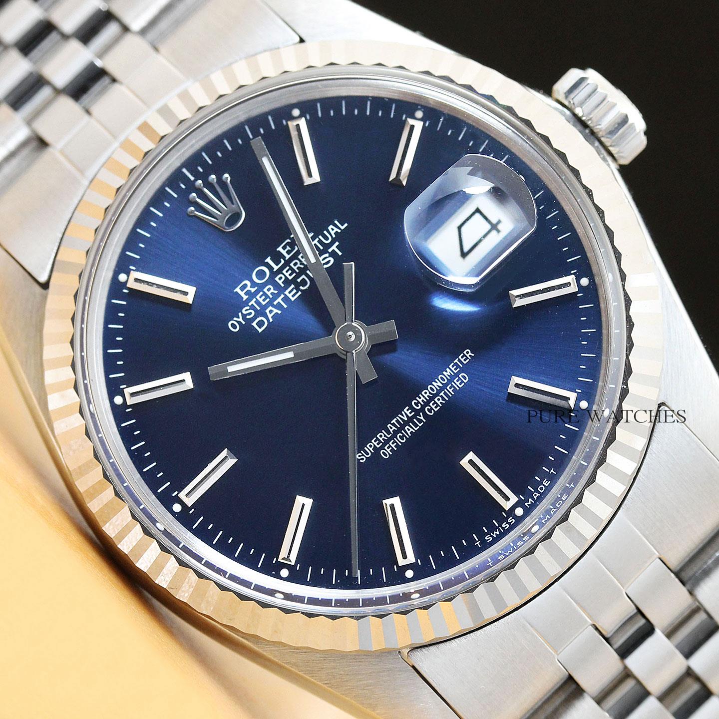 rolex 16014 blue