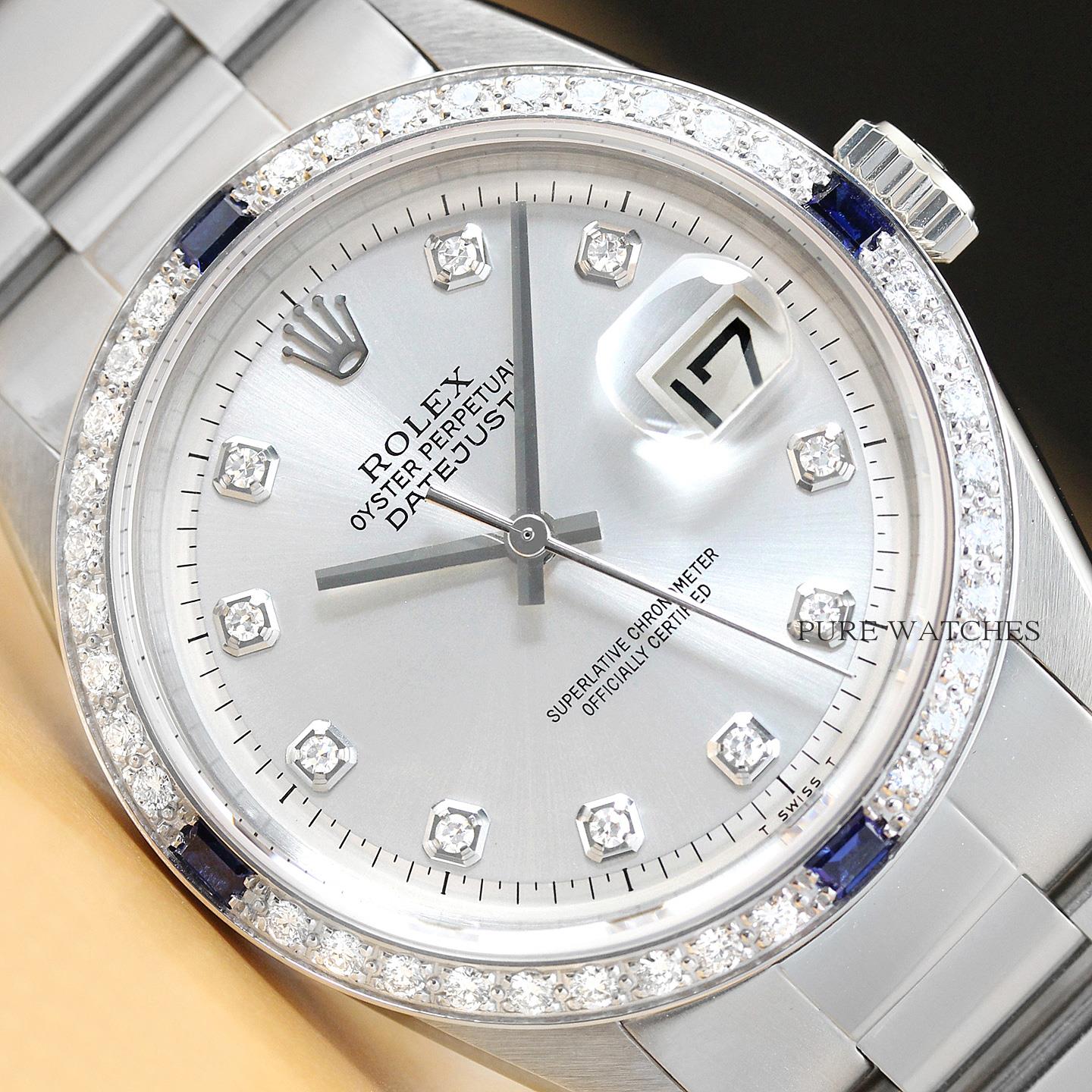 white gold diamond rolex