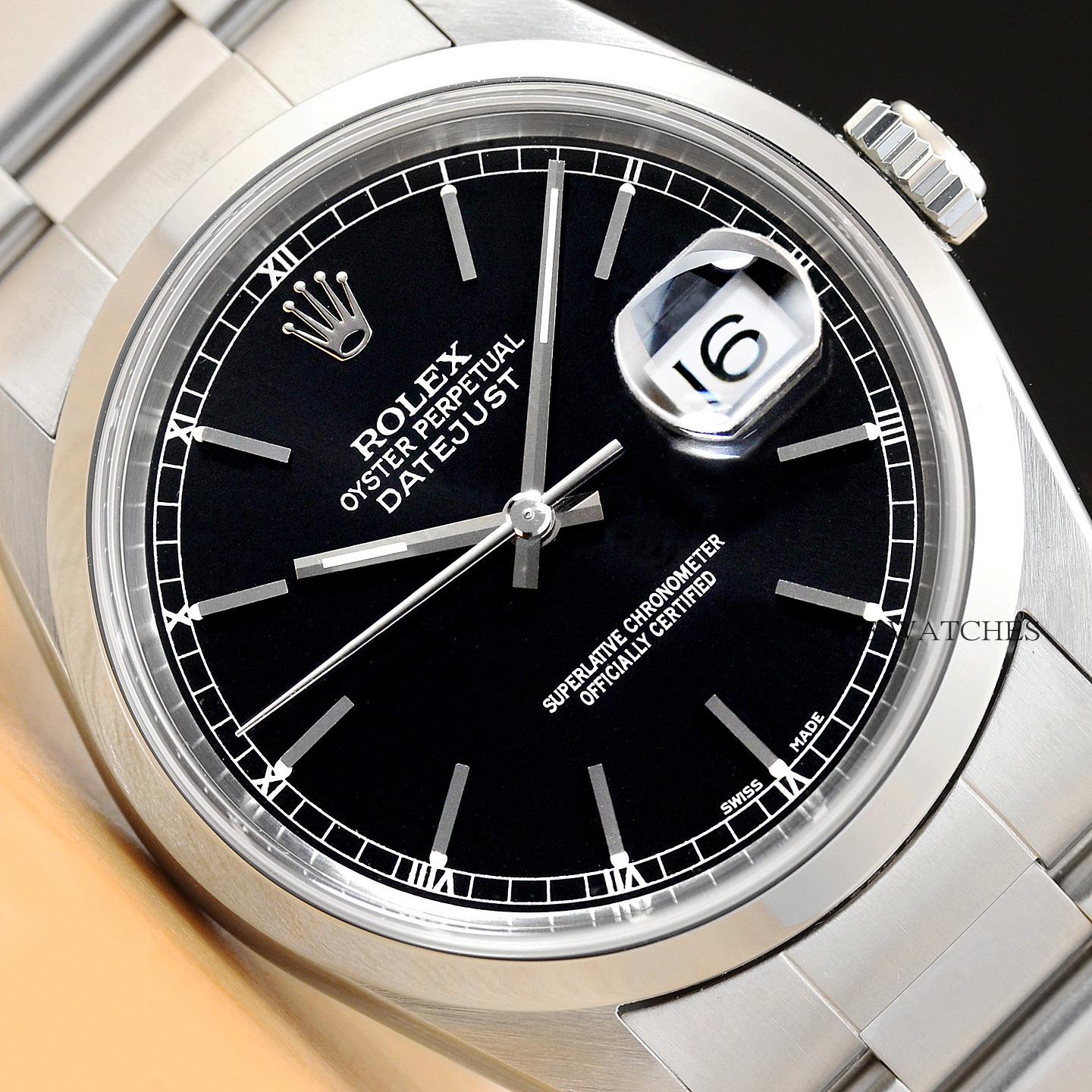 rolex oyster perpetual datejust 16200
