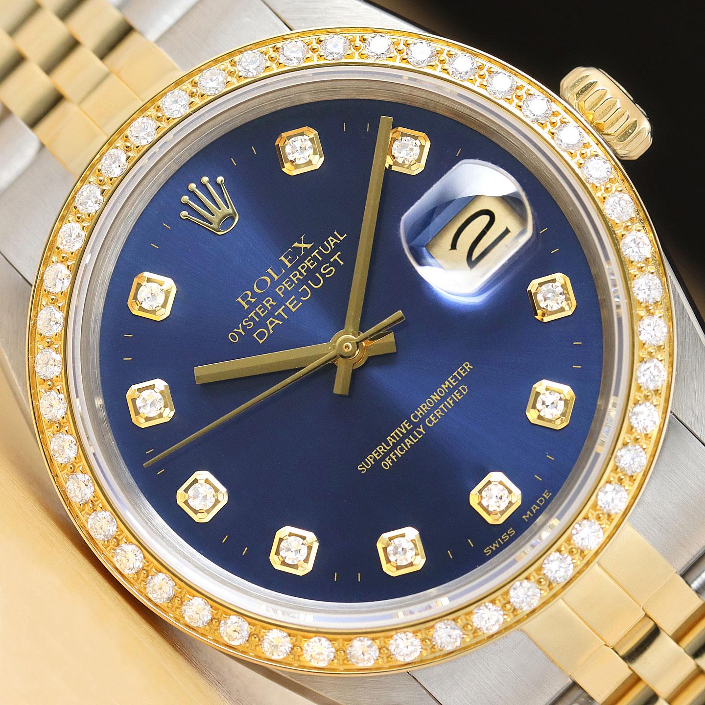 Rolex 16013 top blue dial