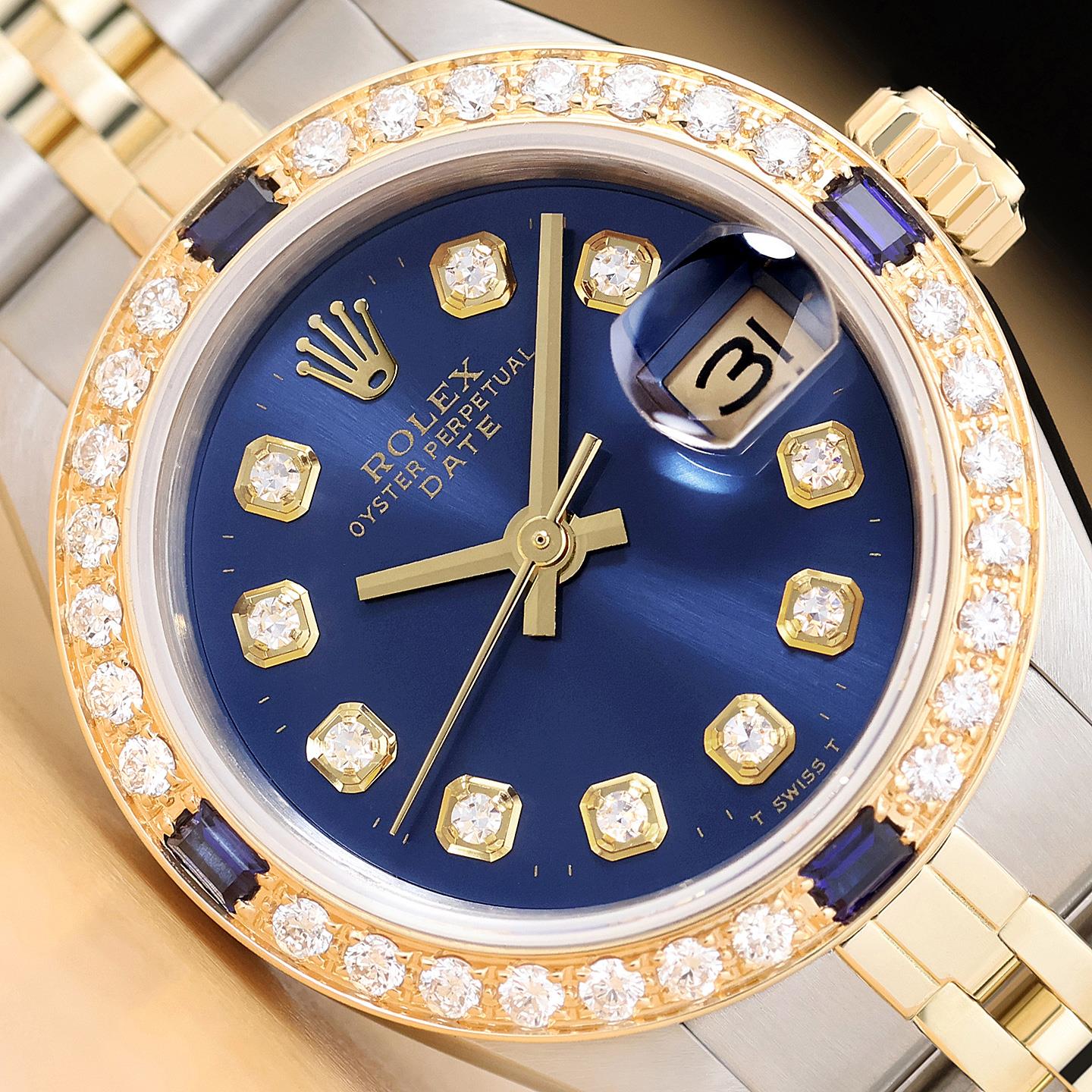 Rolex Two Tone Ladies Watch Ladies Rolex Datejust 26mm Review main image 2