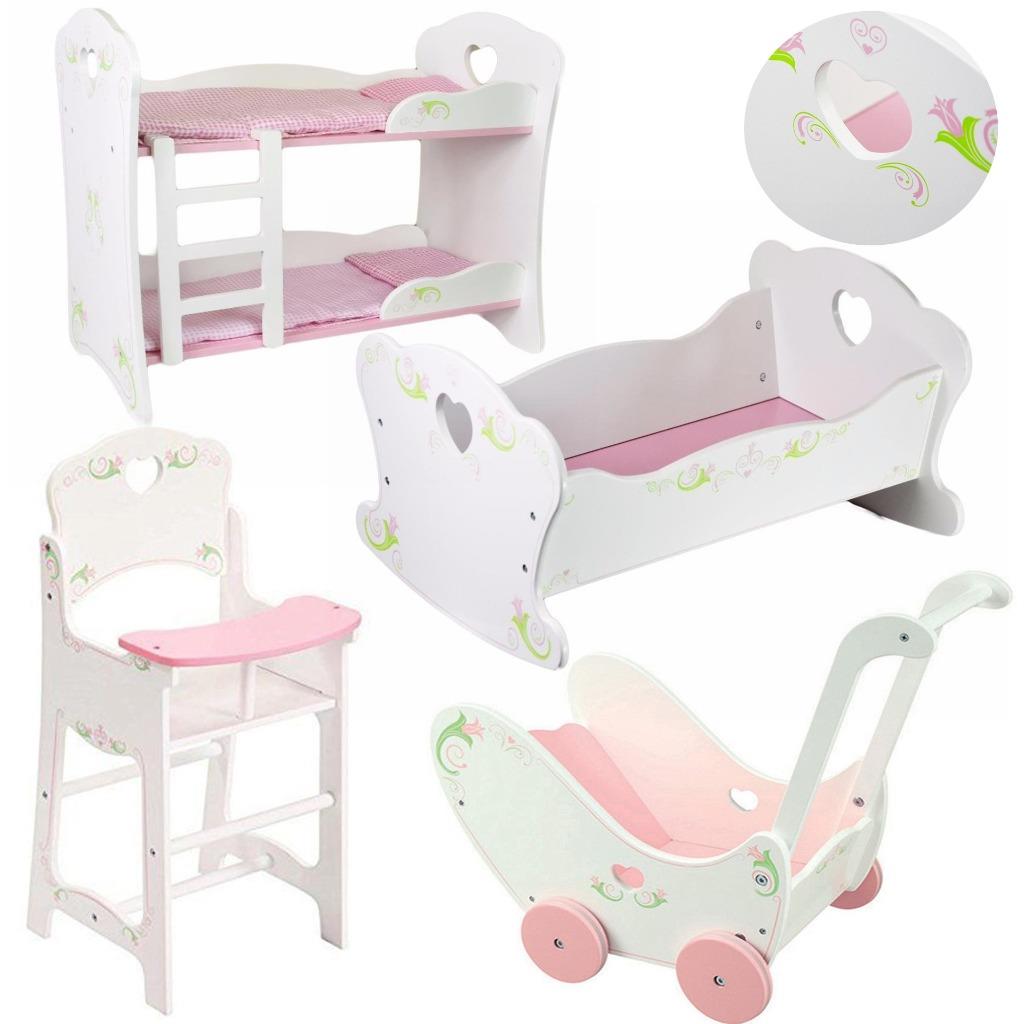 Baby doll cot wooden clearance