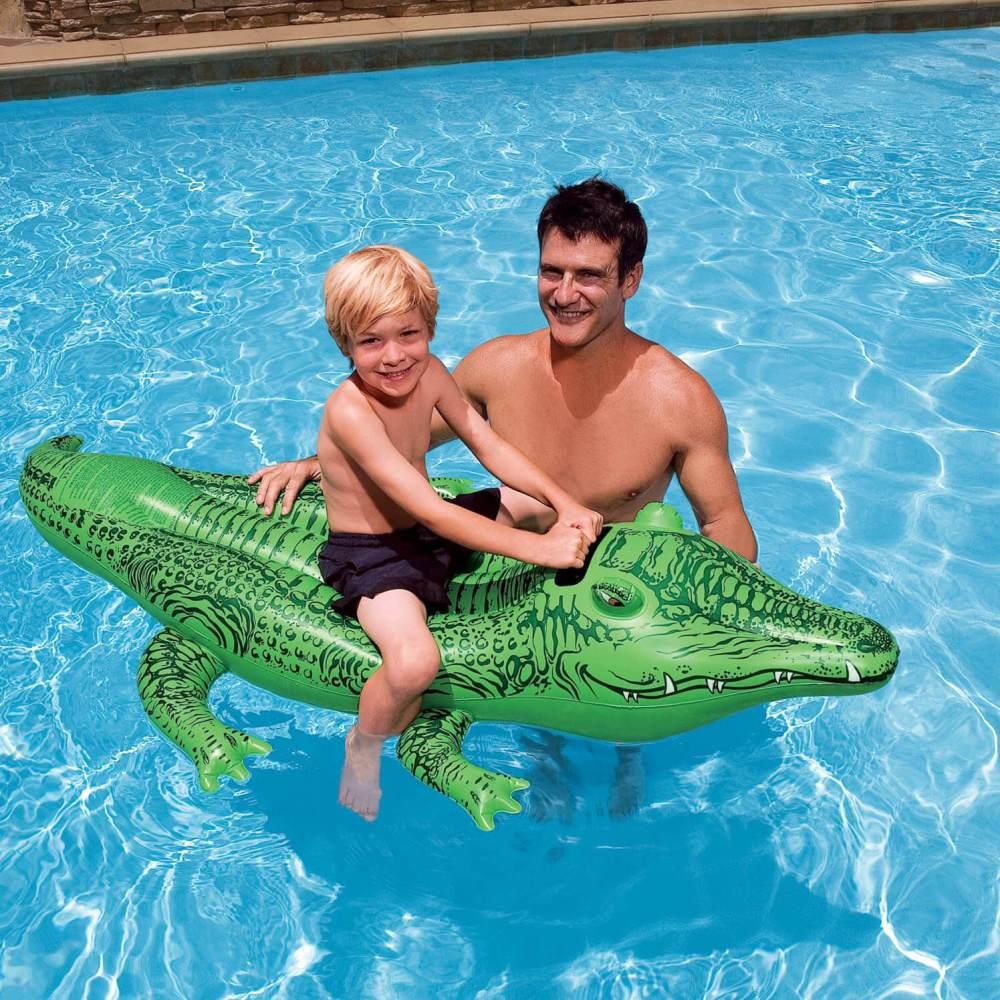 Gonflable Geant Gator Crocodile Plage Lilo Jouet Pour Piscine Jouet 168cm X Ebay
