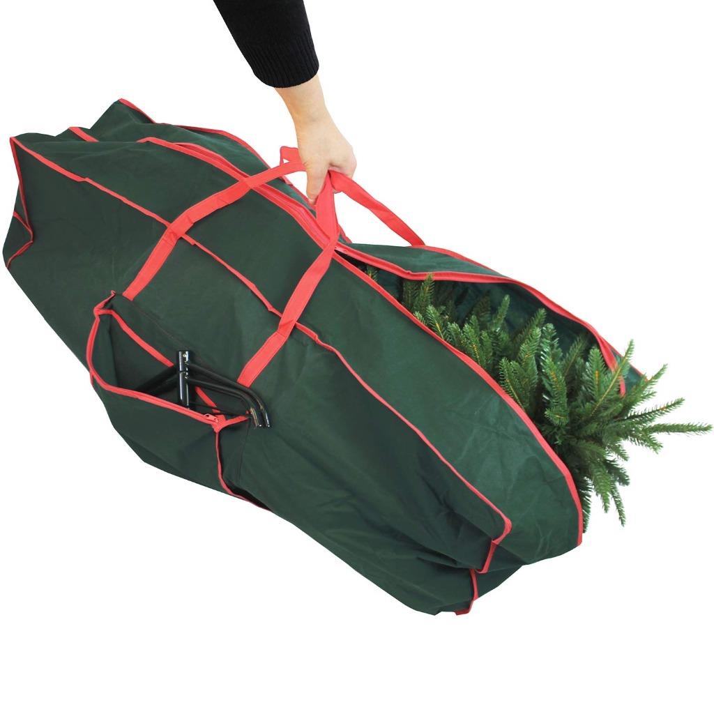 Grand Arbre De Noel Sac Rangement Pour Decoration Fermeture Eclair