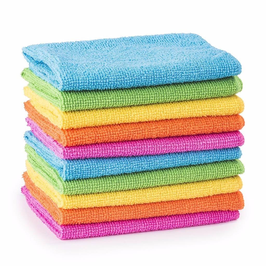 10/20/30/40/50 Microfibre Cleaning Cloths Dusters Car Bathroom Polish