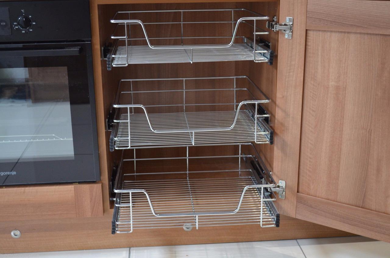 Pull Out Wire Baskets For Kitchen Larder Cupboards Pull Out Wire Baskets For Kitchen Larder Cupboards