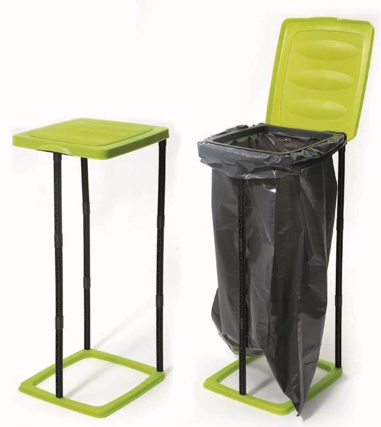 60L Rubbish Bag Refuse Sack Bin Liner Waste Disposal Garbage Bag Stand