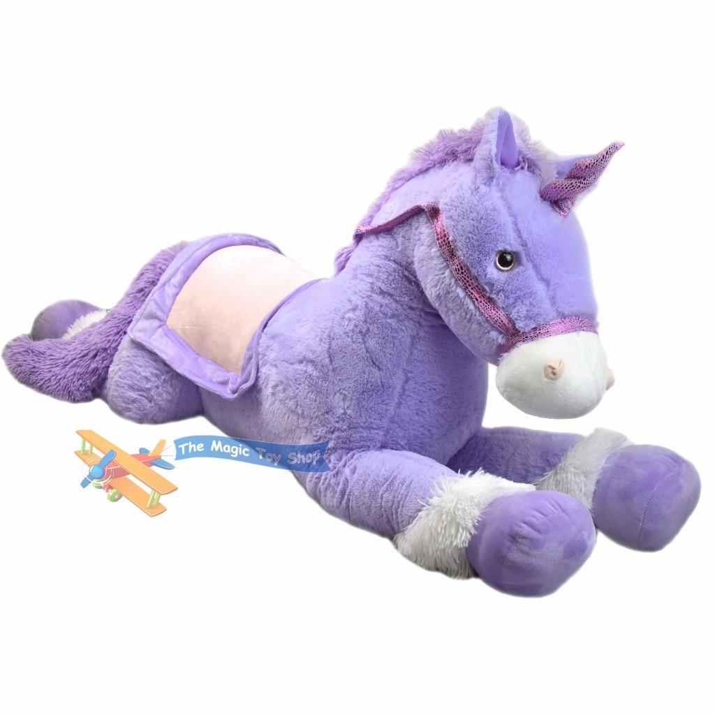 gigantic stuffed unicorn