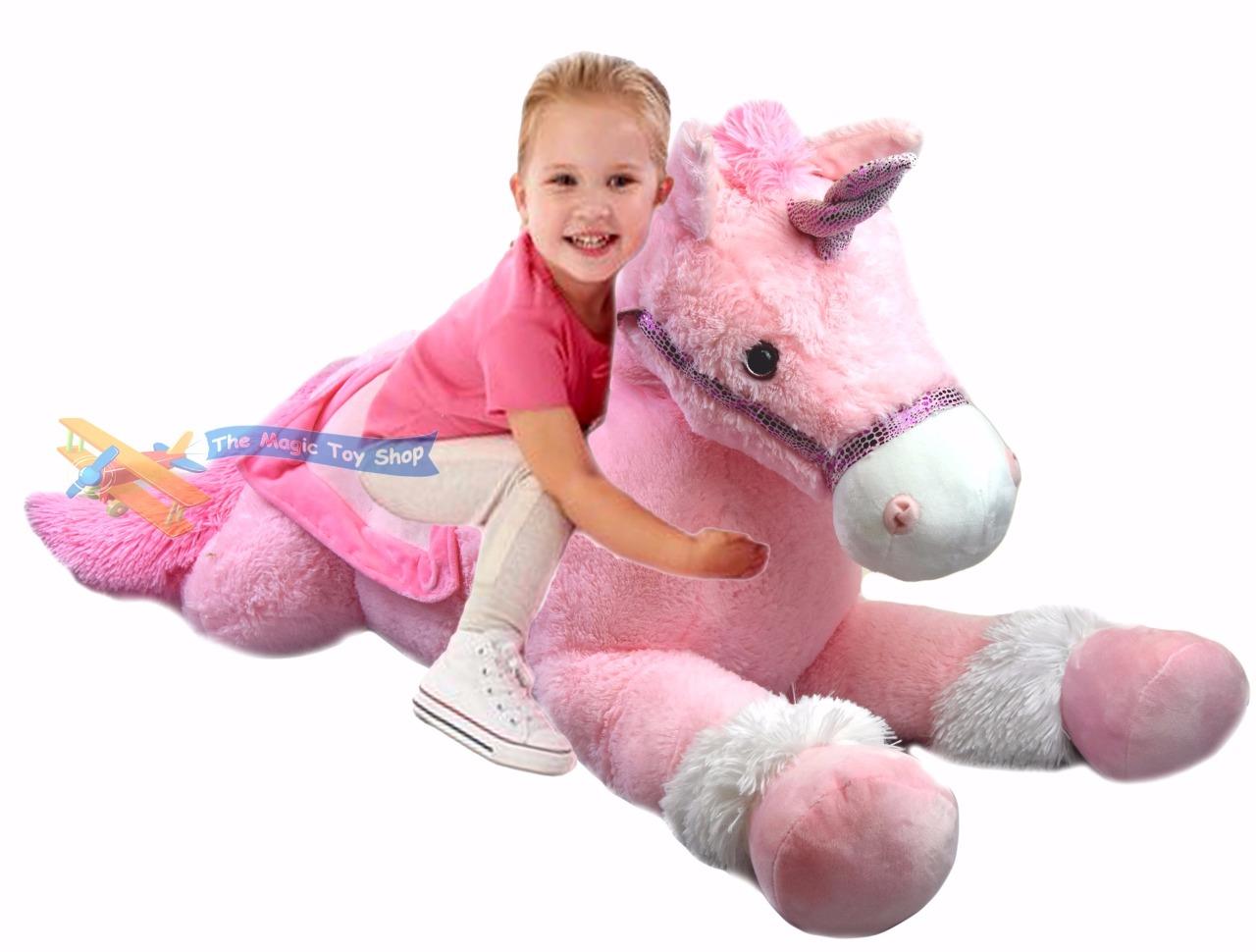 giant stuffed unicorn soft plush toy