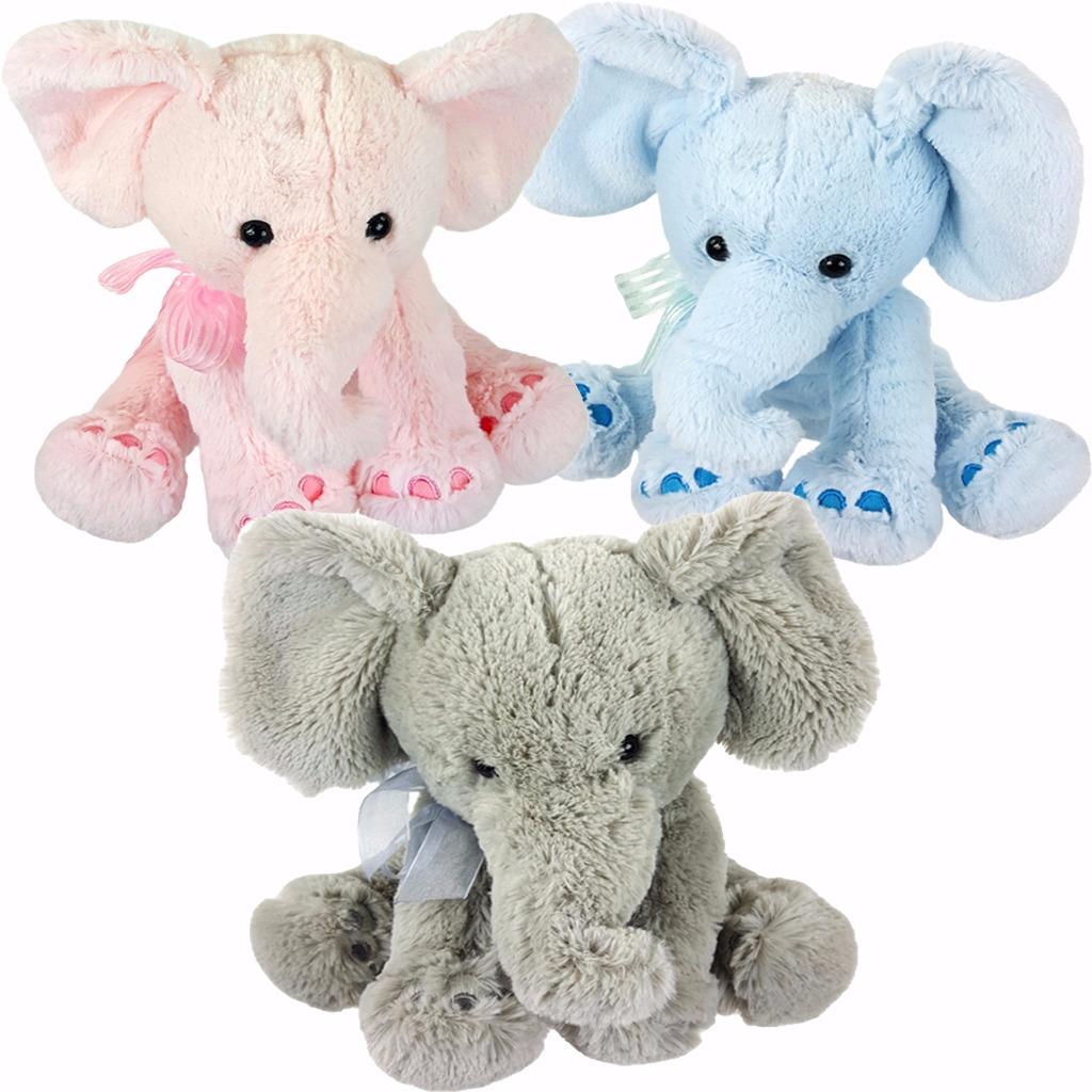 grey elephant teddy bear