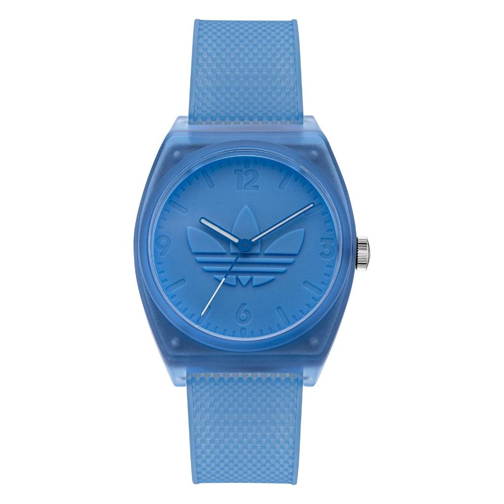 Adidas Originals PROJECT TWO Solar Powered Watch/Silicone Blue/Stainless  Steel | eBay