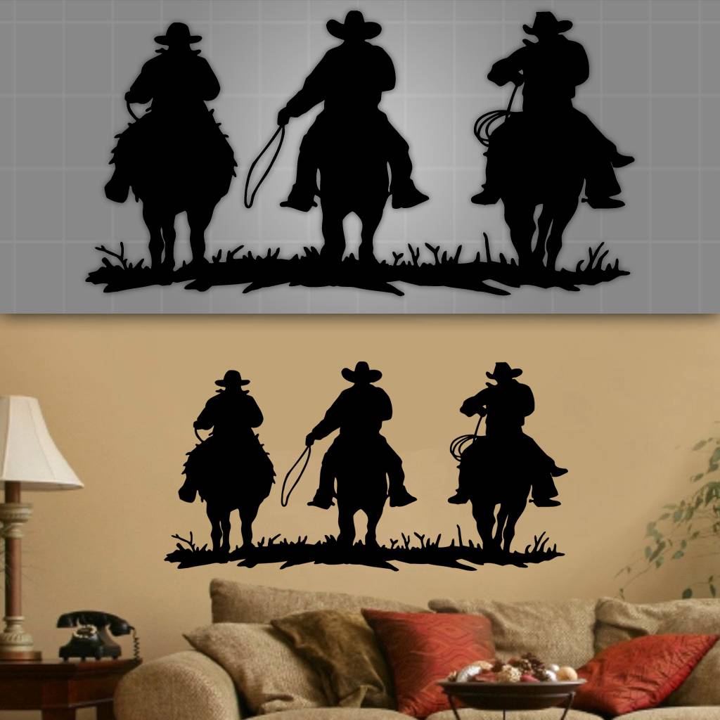 Old Western Wall Decal Cowboy Decor Sticker 22 Details About Old Western Wall Decal Cowboy Decor Sticker 22 X 44