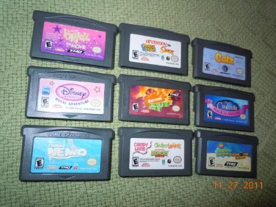 Lot (9) Game Boy Advance or Nintendo DS Games Disney, Nickelodeon ...