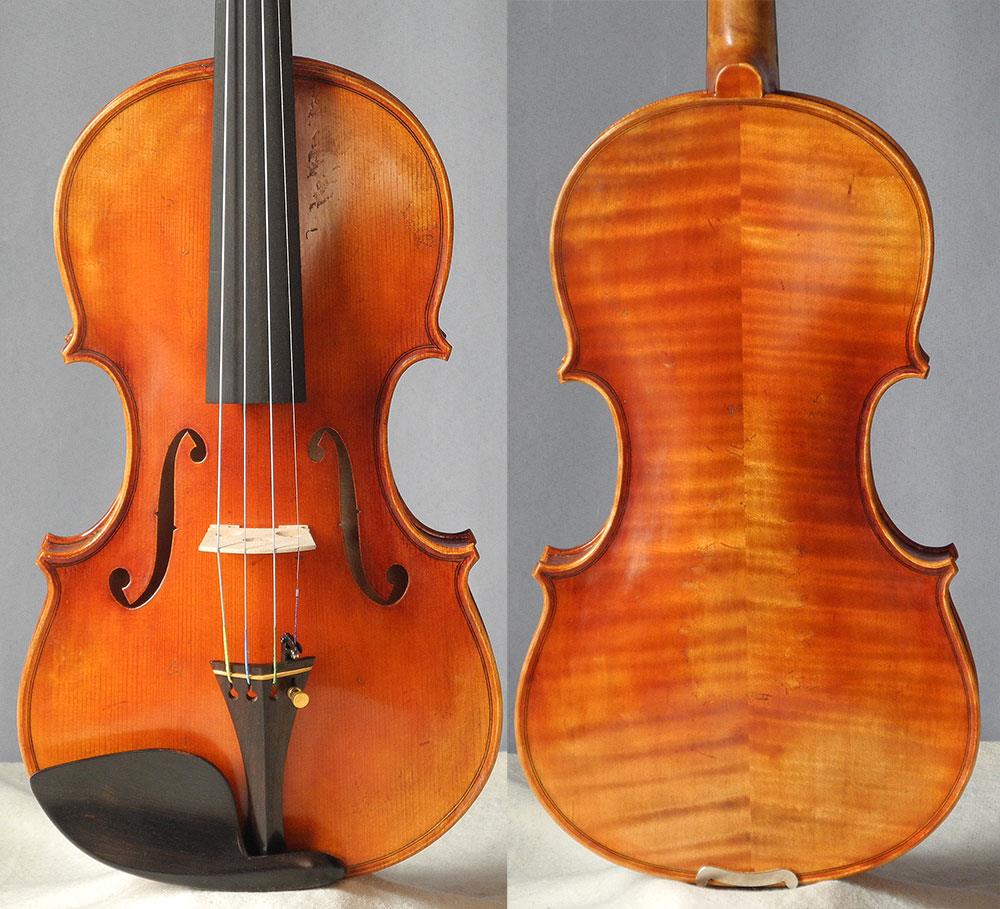 高い素材 violin Master fiddle spruce European Guarneri1743 4/4 弦楽器