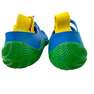 Bottega Veneta Tech Knit Rubber Climber Sneaker Shoe Green/yellow Euro 41 Bottega Veneta Tech Knit Rubber Climber Sneaker Shoe Green  main image 4