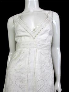 A.L.C. WHITE EMBROIDERED EYELET LINEN JOSIE MIDI DRESS SZ.0 | eBay A.L.C. WHITE EMBROIDERED EYELET LINEN JOSIE MIDI DRESS SZ.0 | eBay