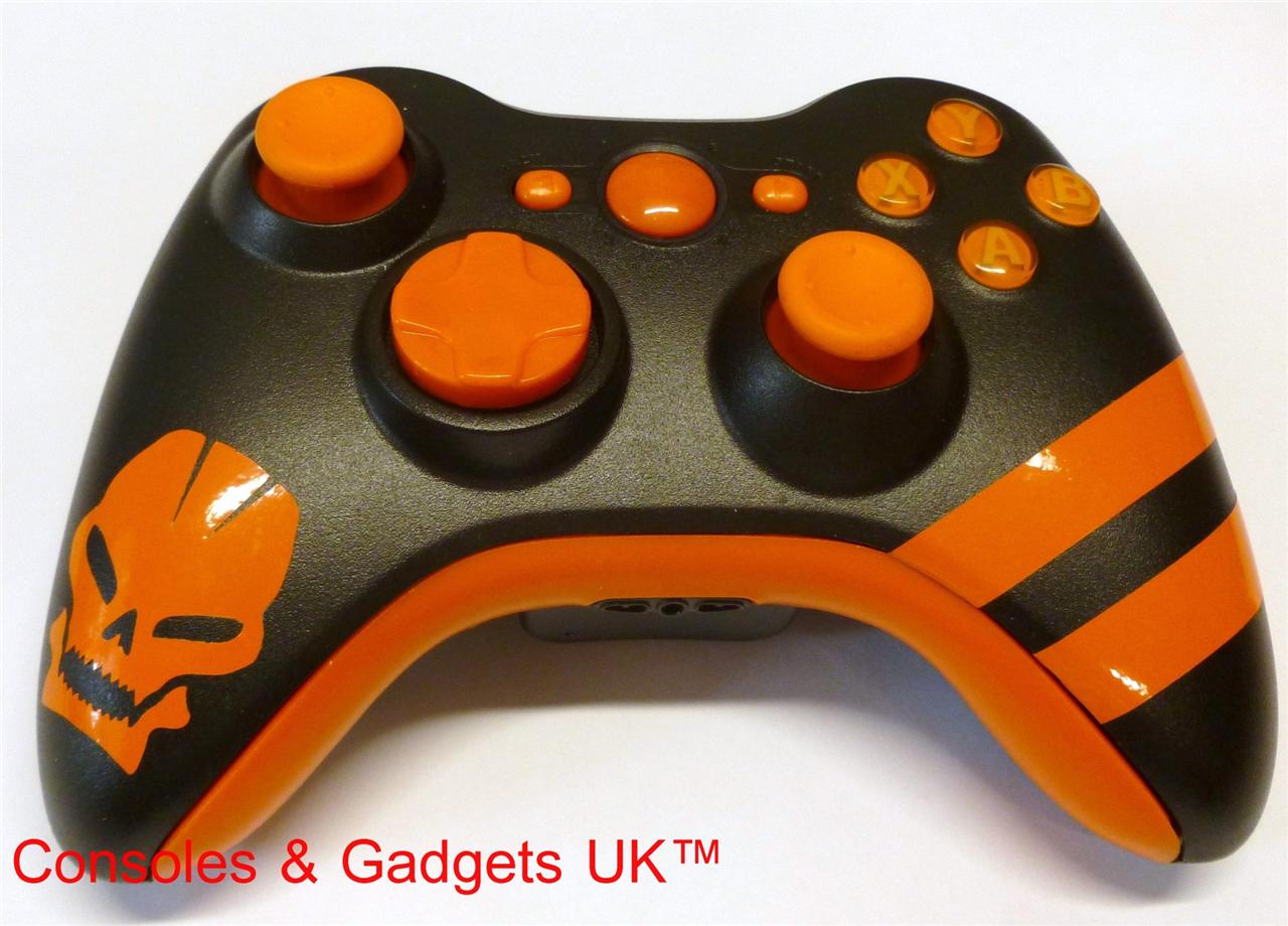 XBOX 360 MODIFIED CONTROLLER MODDED CUSTOMISED NON RAPID FIRE NEW MOD ...