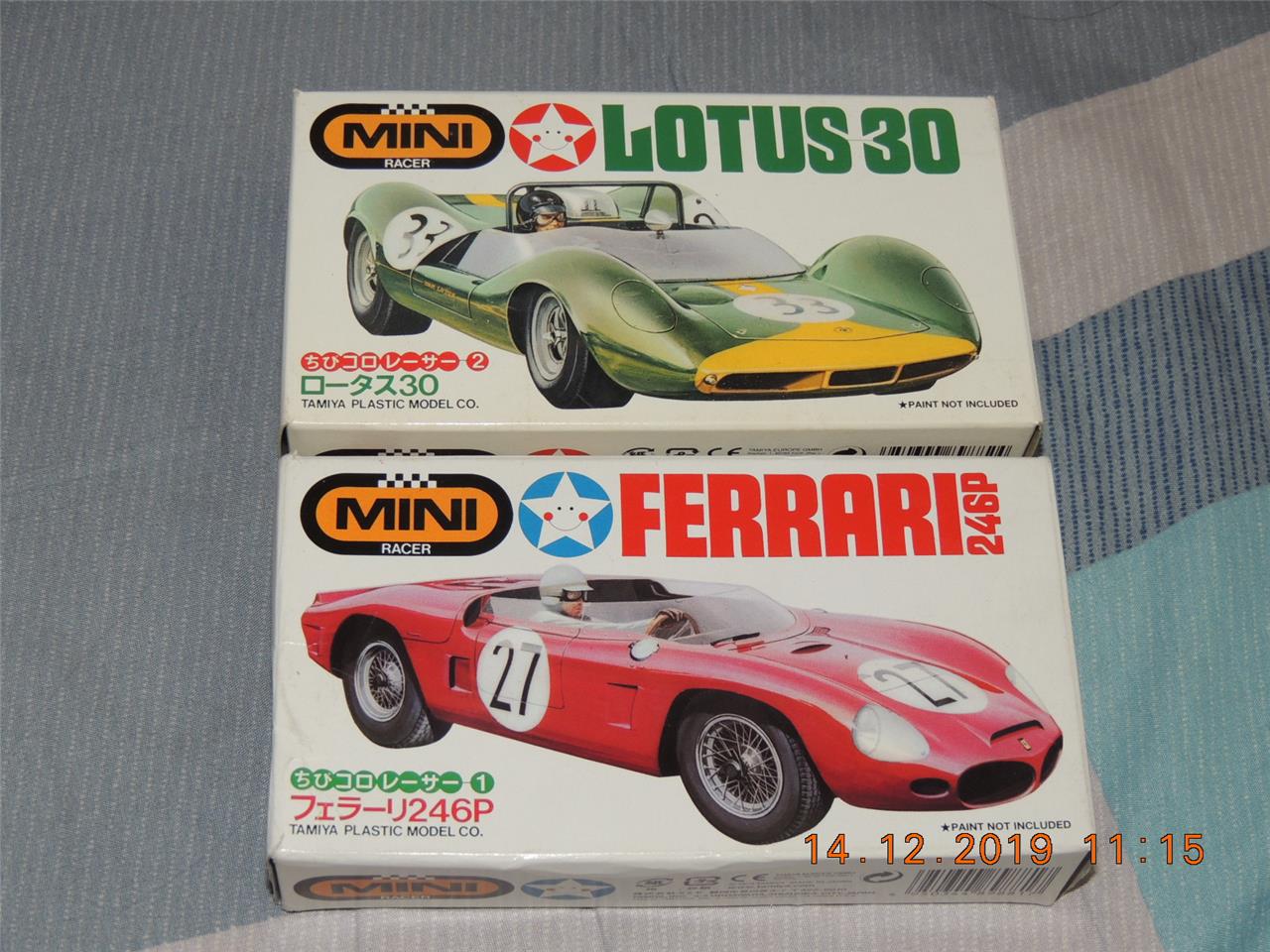 Tamiya Mini Racer Lotus 30 Ferrari 246p 132 Kit Ebay