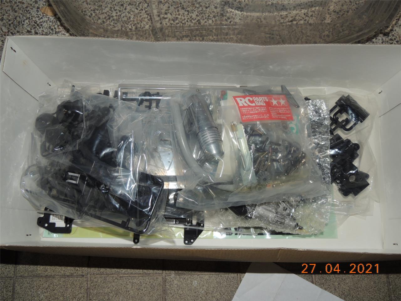 TAMIYA R/C 1/10 PORSCHE 911 GT3 TG10 MK1 KIT #44036 W/ENGINE