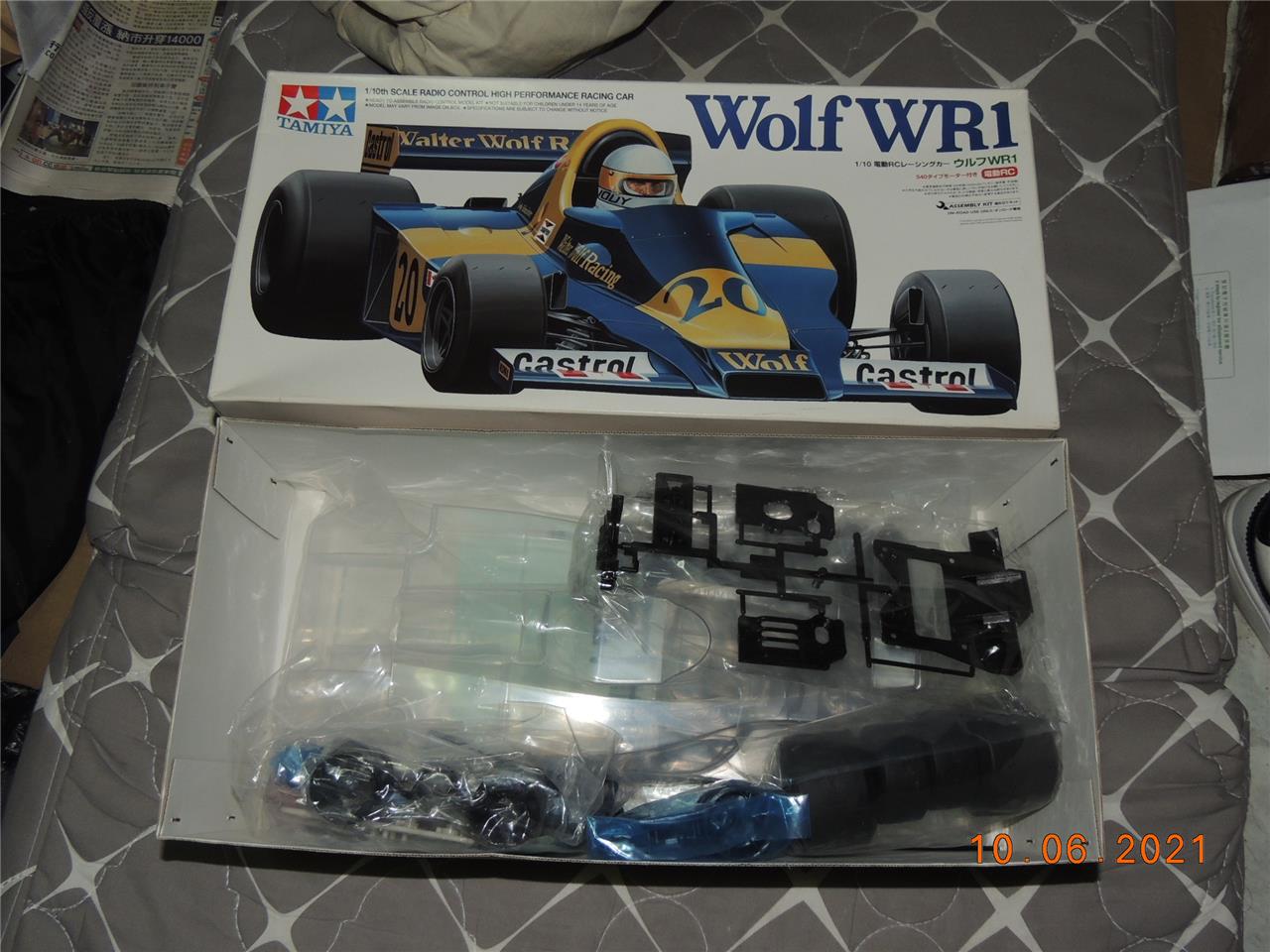TAMIYA Wolf WR1 1/10 ラジコンカー 新品未組立 タミヤ 1/10 RC F1 ウルフ WR1 組立キット ホビーラジコン