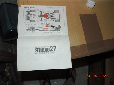 STUDIO 27 1/20 F1 BAR 006 2004 KIT FK20172 | eBay