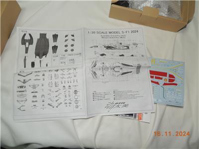 DTM MODEL 1/20 F1 FERRARI S-F1 MONACO GP KIT MFH 2024 EVENT