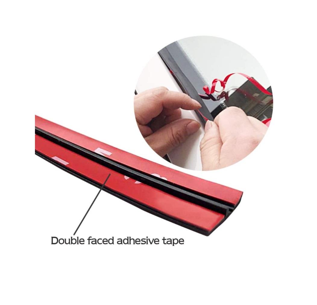 Car Windshield Weather Seal Rubber Trim Molding Cover 6 Feet For