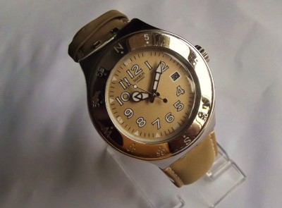 mens designer quartz date watch swatch irony v8 swiss fwo