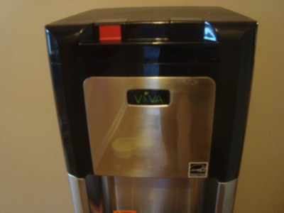 VIVA Water Dispenser Cooler Hot/Cold blk Stainless Steel Bottom Load ...