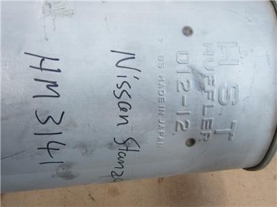 Nissan Datsun Standza A10 Exhaust Rear Muffler System M3141