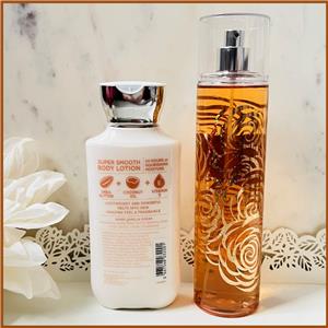 Bath & Body Works WARM VANILLA SUGAR 2 Pc Gift SET Fragrance Mist