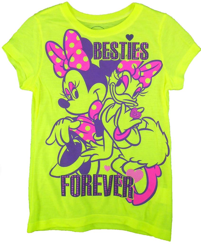 Disney Girls Fashion Top Minnie Mouse Daisy Best Friends