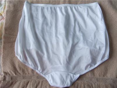 VINTAGE PANTIES BRIEFS GRANNY SHEER NYLON LACE SOFT SILKY SISSY LACY ...
