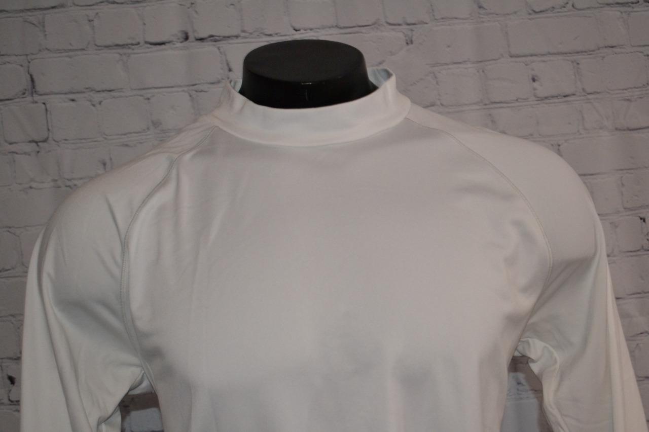 Hulpeloosheid Kwijtschelding Tentakel 41985-a Adidas Mock Turtleneck Golf Shirt White Polyester Size XL Adult  Mens | eBay