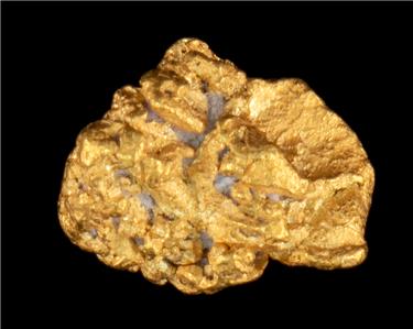Matrix Sponge Genuine Calif. Alaska Natural Gold Nugget .89gr 9.27