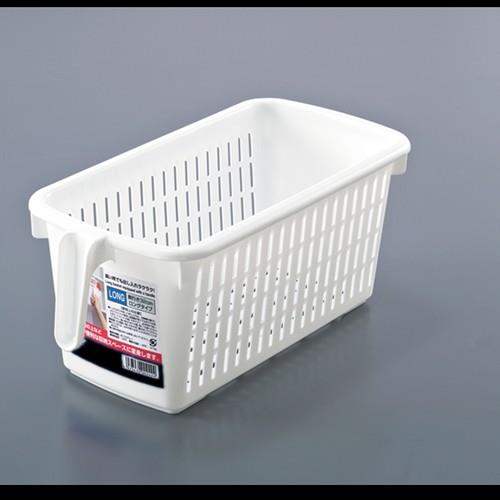 Truyoo Plastic Fruit Vegetable Basket w/ Handle Home Kitchen Fridge