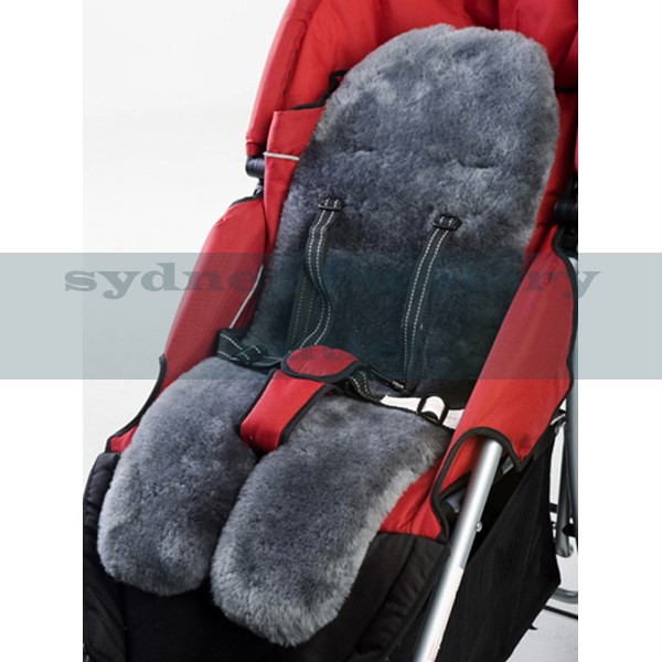 MEDICAL GRADE Australian Sheepskin Baby Pram Stroller Car Seat Liner