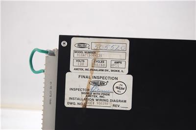 Details About Panalarm 910ac120km120 120 Volts 50 60 Cycles 1 Amps Annunciator Alarm