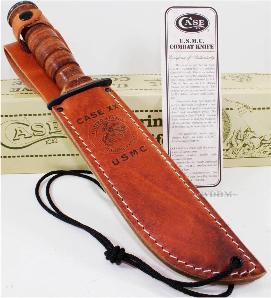 Case XX USA USMC Marine Corps Bowie Combat Survival Hunting Hunter