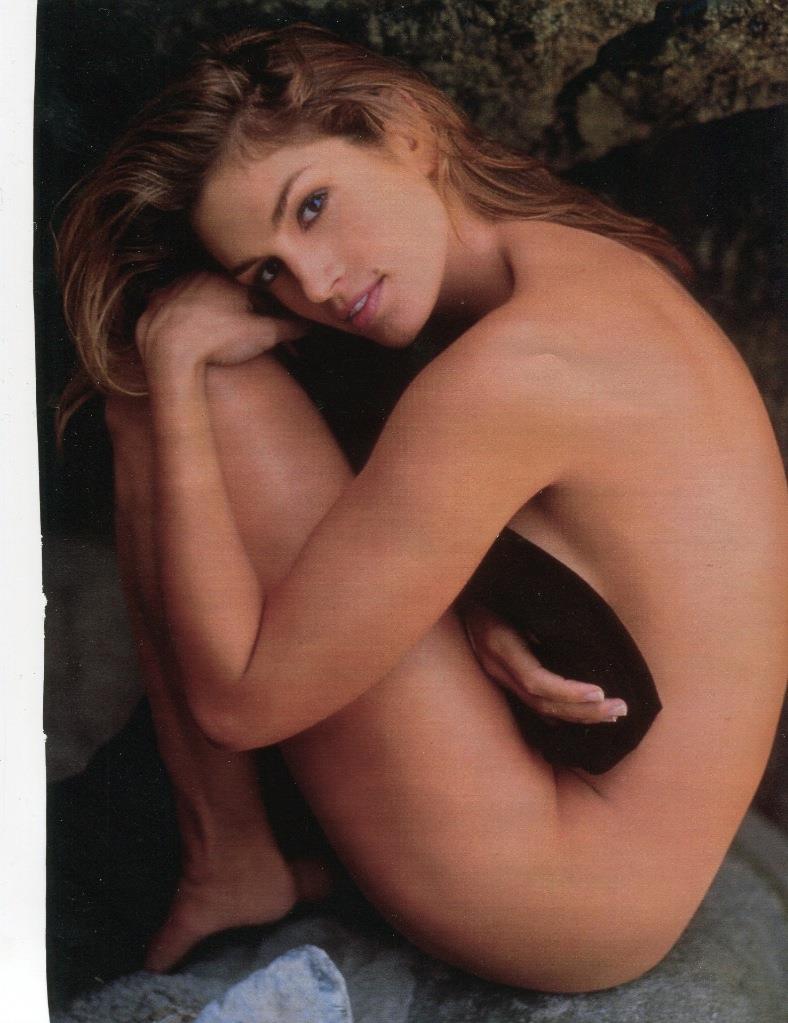 ORIGINAL PLAYBOY PAGE Pin Up Featuring Sexy Cindy Crawford Nude- Shana  Phipps $3.99 - PicClick