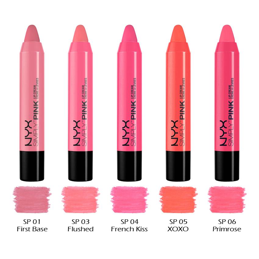 1 NYX Simply Pink Lip Cream Lipstick 